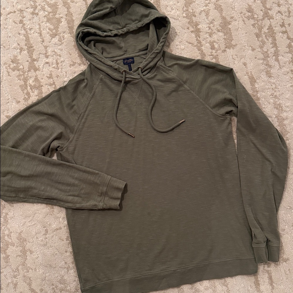 Good Man Brand cotton lightweight hoodie- Large